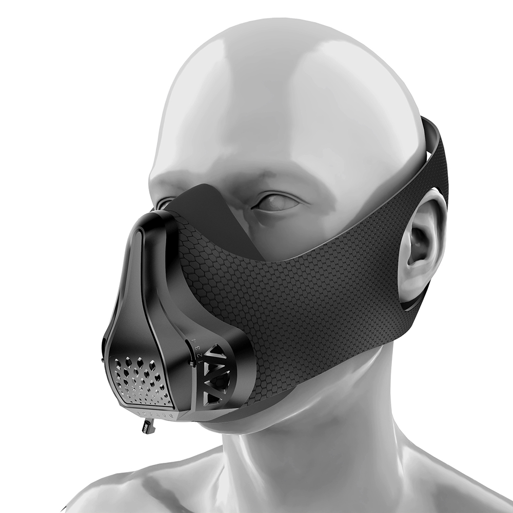 Anti Pollution Mask - Sports Mask Adjustable 48 Levels Breathing