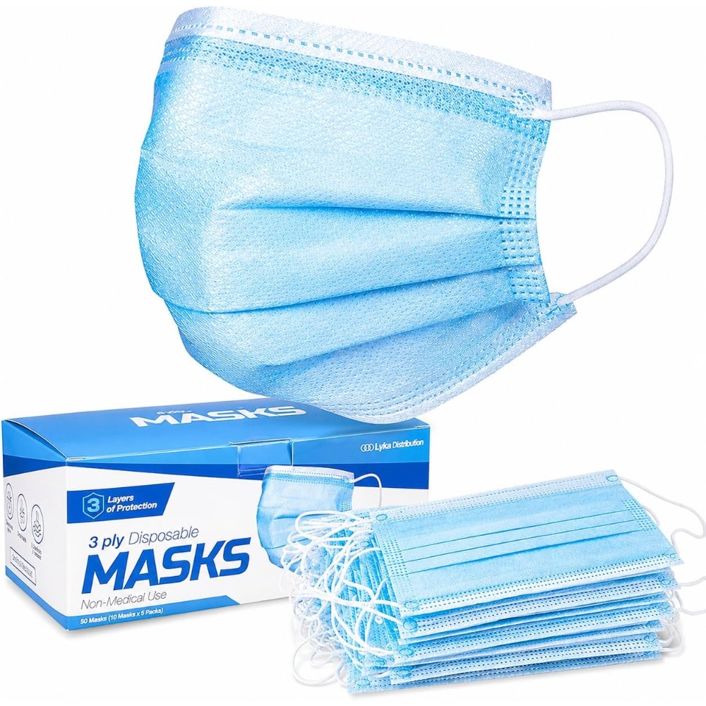 Disposable Mask Blue - Face Mask - High Quality Blue