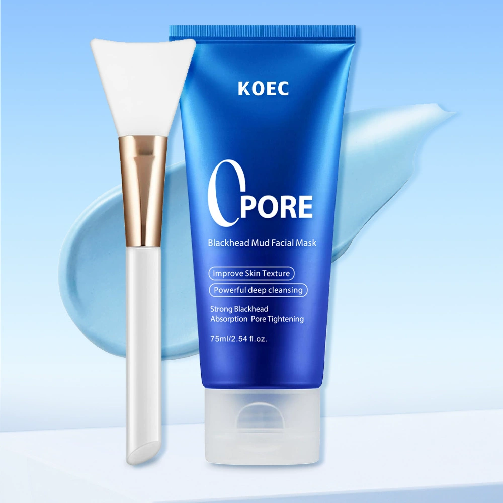 Dust Mask Construction - 75ml KOEC Zero Pore Blackhead Blue
