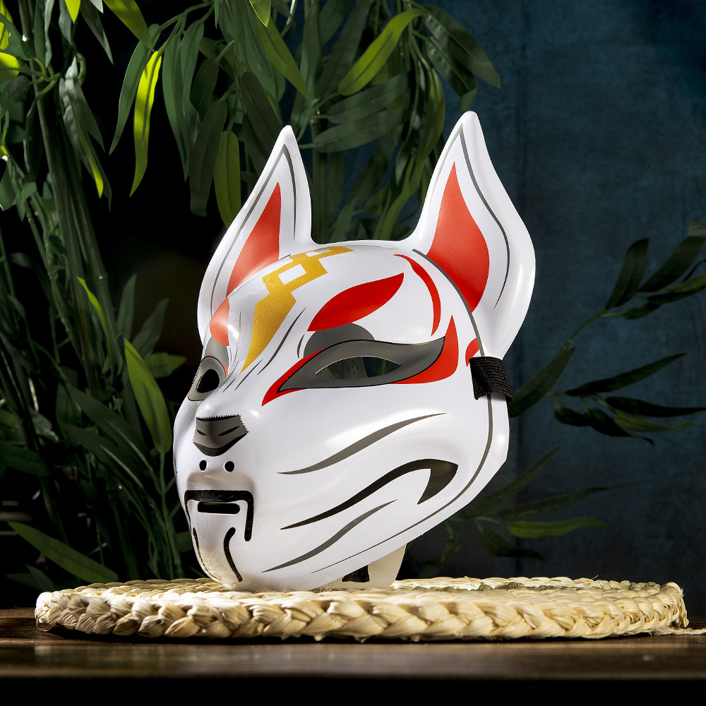 Respirator Half Face - Fox Mask Japanese Cosplay Mask Half