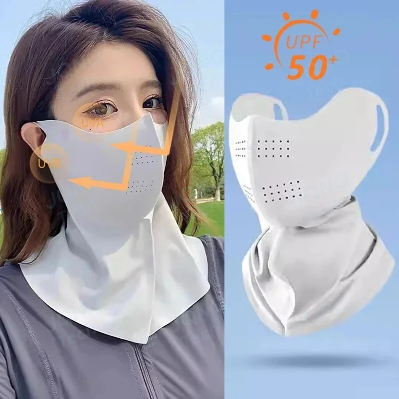 Kids Face Mask - UV Protection Summer Neck Scarf Ice