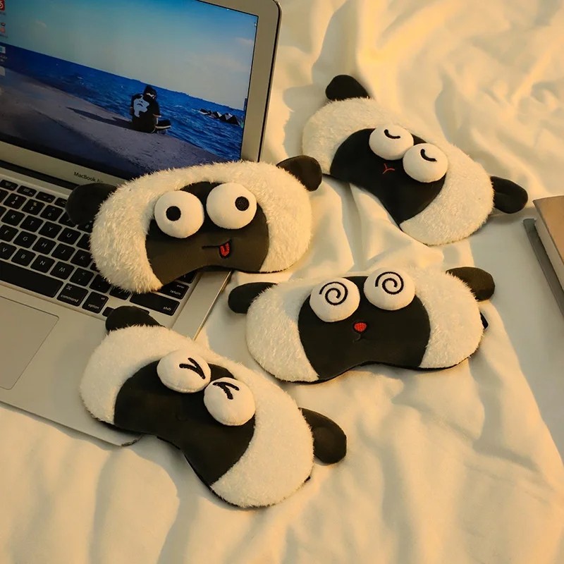Kids Face Mask - Cute Cartoon Lamb Funny Eye Mask