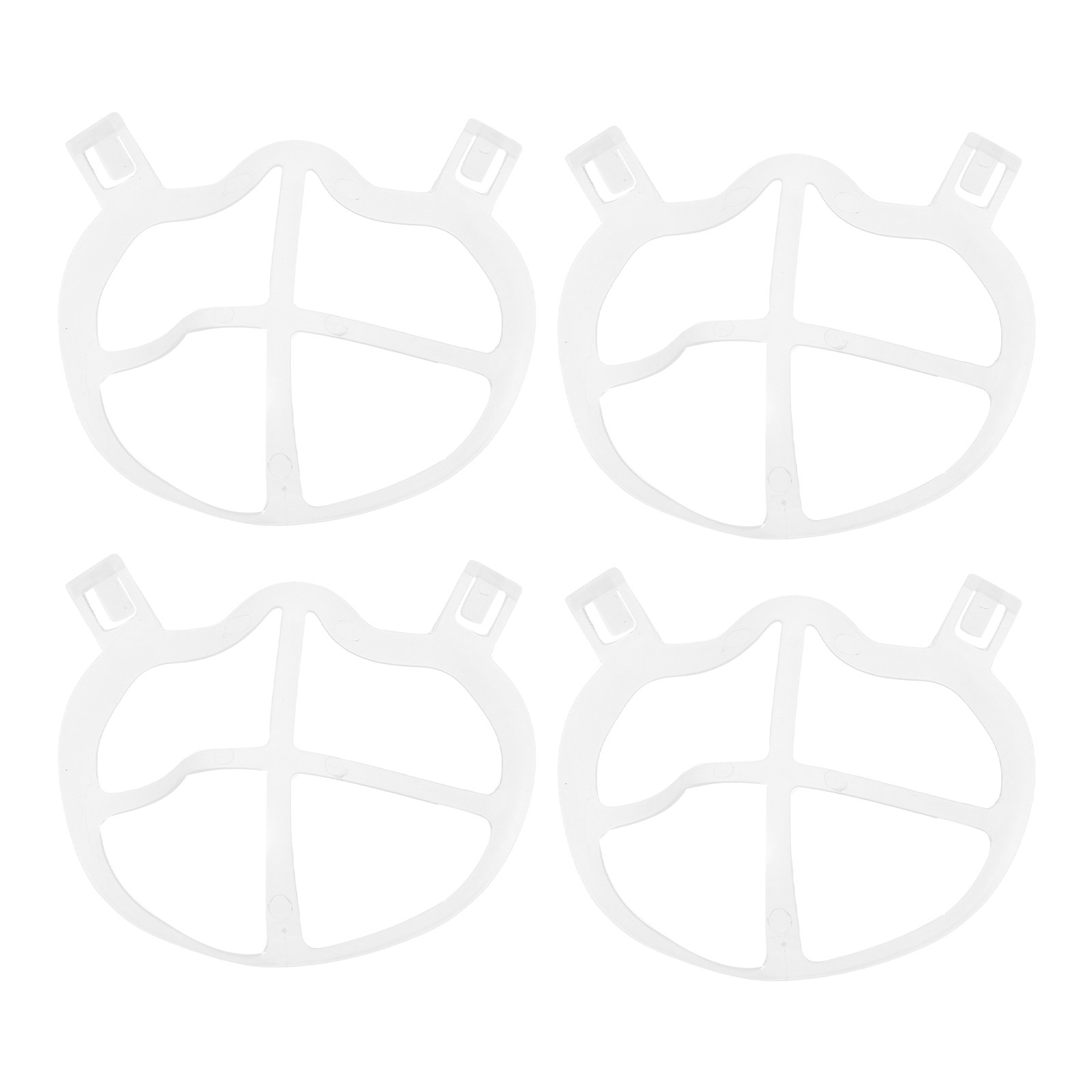 10Pcs Ultra-Thin Soft Silicone - Silicone Mask Bracket 评论和价格