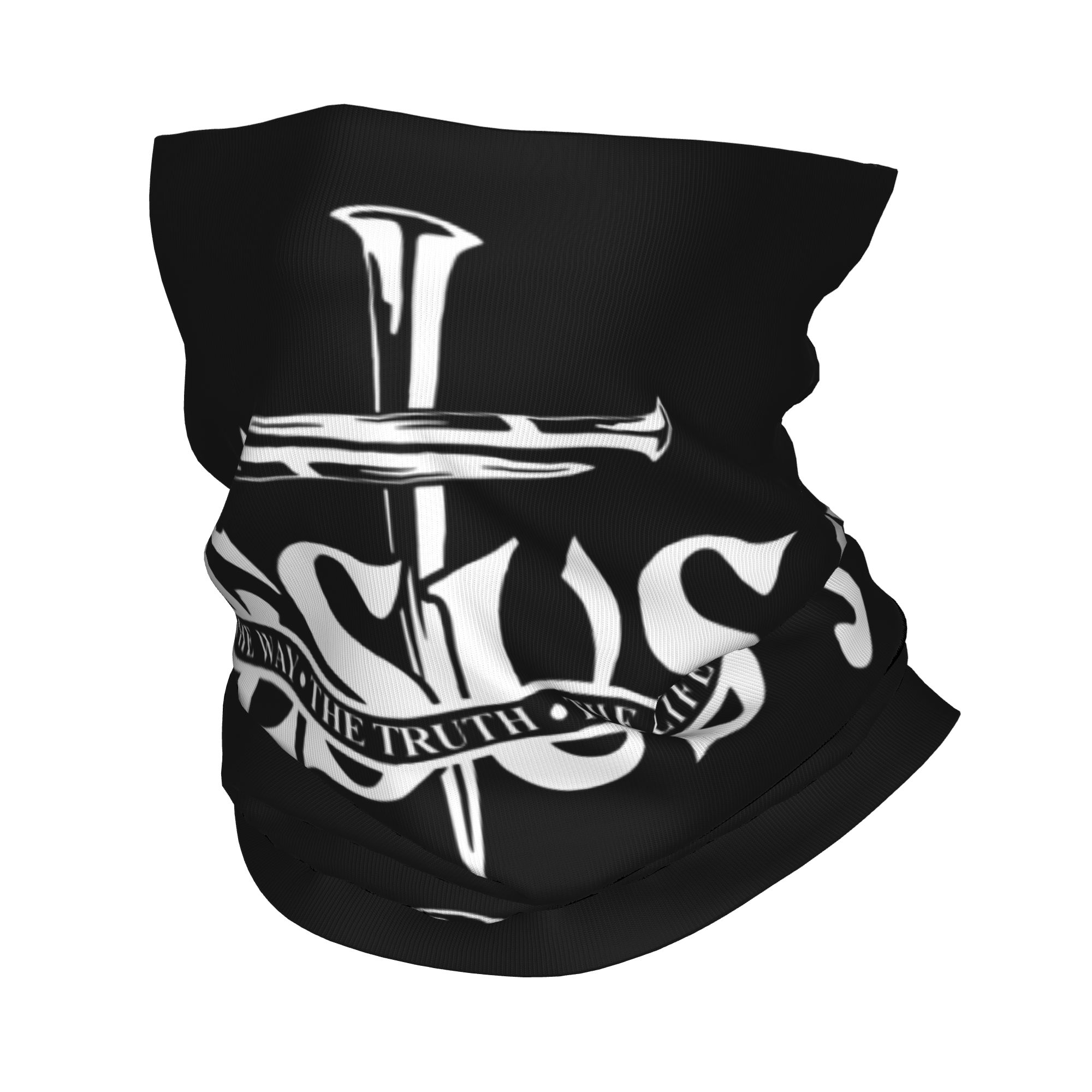 Custom Jesus The Way The Truth - Neck Gaiter Face Cover 评论和价格