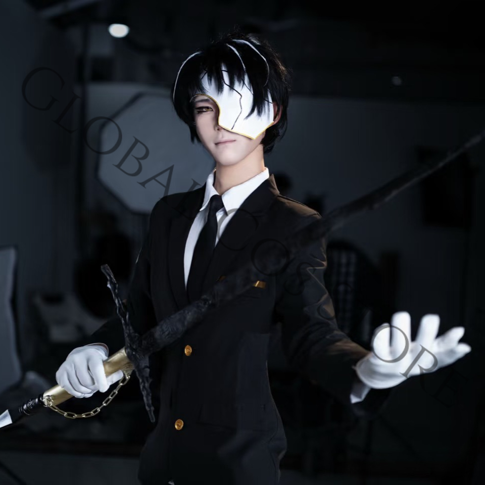 Game Character Rien Cosplay Co - Black Face Mask Pack 评论和价格