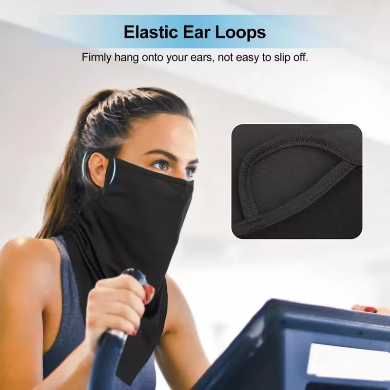 Breathable Scarf Half Face Mas - Respirator Half Face 评论和价格