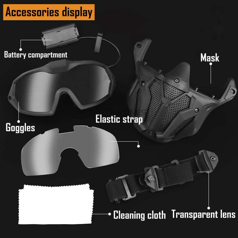 Tactical Full Face Mask Anti-f - Anti Pollution Mask 评论和价格