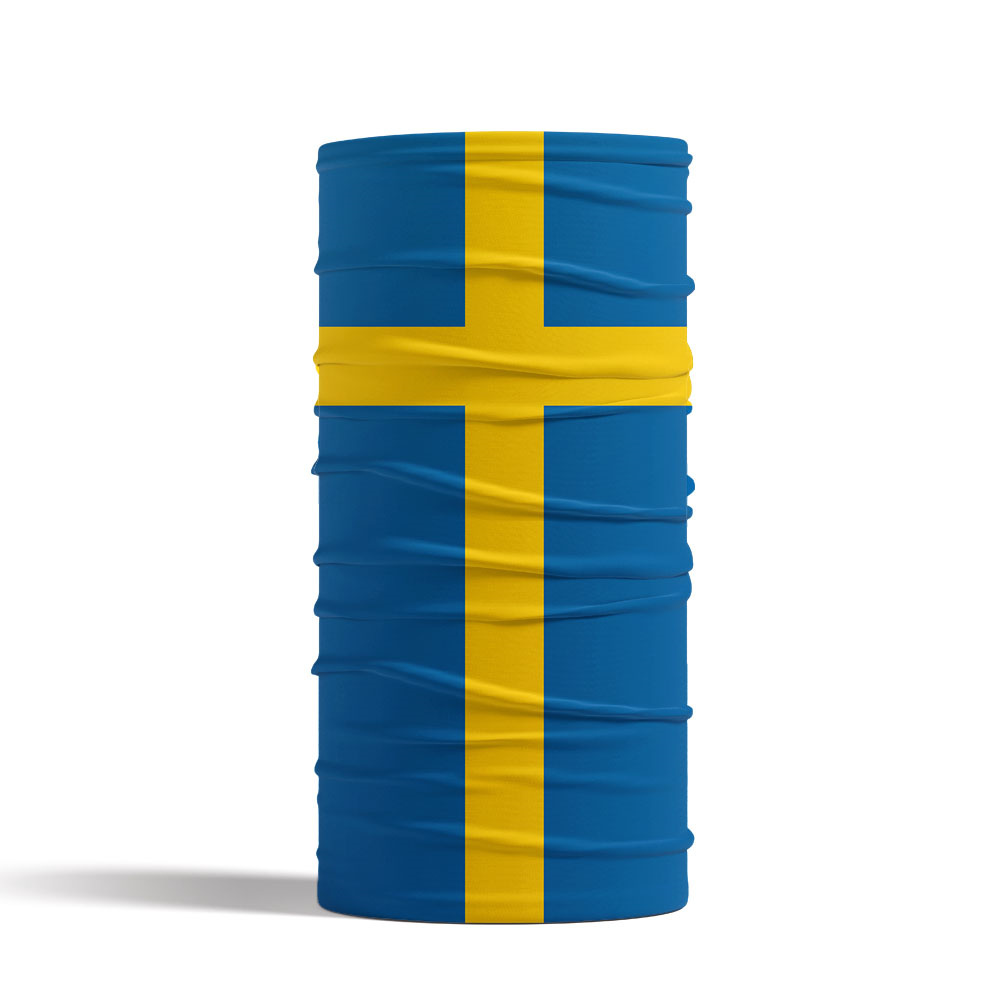 Sweden Flag Printed Bandana He - Neck Gaiter Face Cover 评论和价格