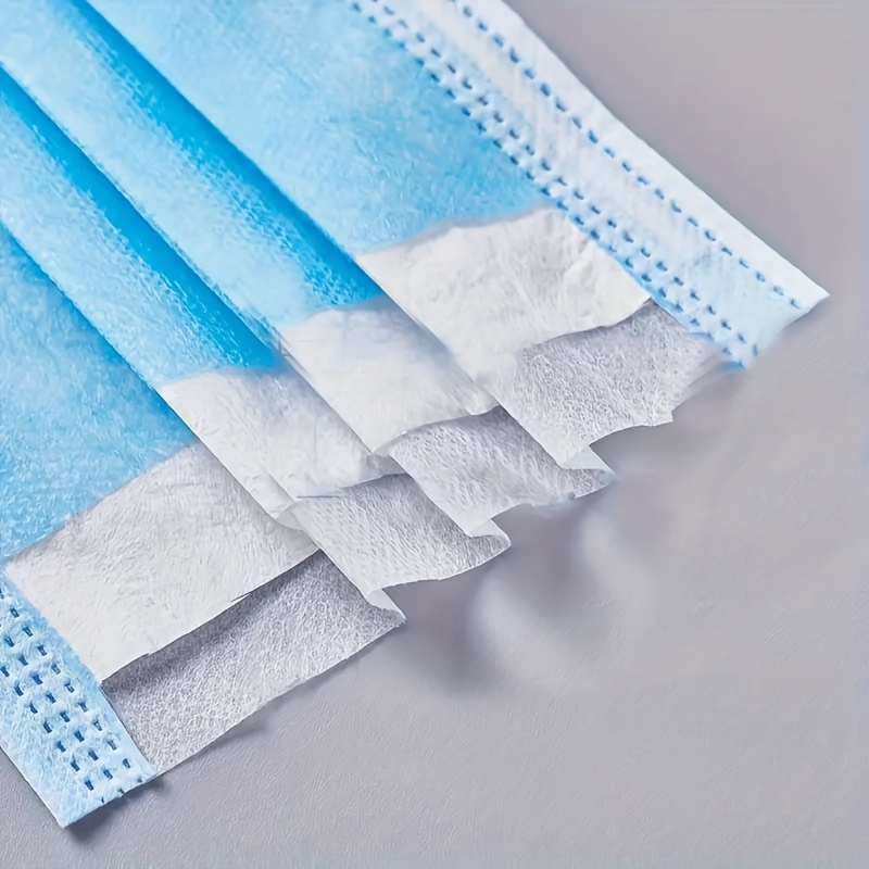 100Pcs Thick Blue Disposable P - Disposable Mask Blue 评论和价格