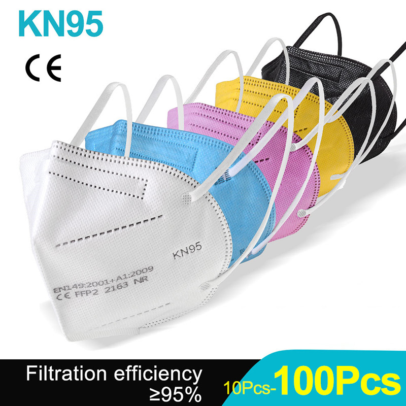 10-100Pcs FFP2 Masks KN95 Masc - Kn95 Respirator Mask 评论和价格
