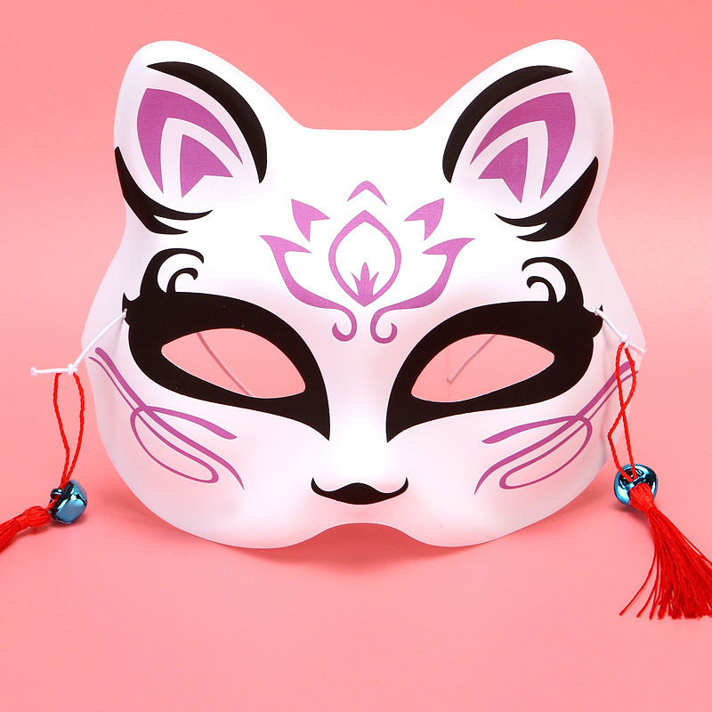 Japanese Fox Mask Half Face Ha - Respirator Half Face 评论和价格