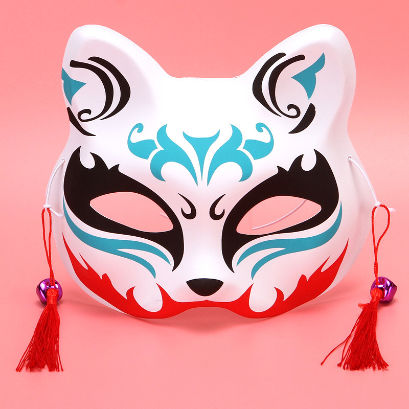 Japanese Fox Mask Half Face Ha - Respirator Half Face 评论和价格