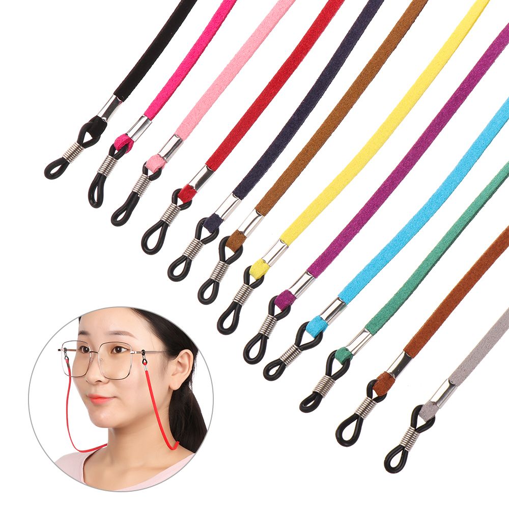 Adjustable Non-slip Leather Fa - Mask Lanyard Adjustable 评论和价格