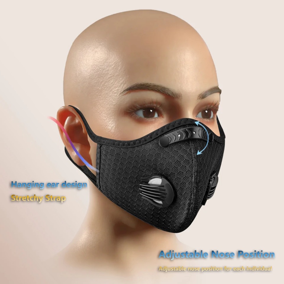1PCS Cycling Mask With Activat - Dust Mask Construction 评论和价格