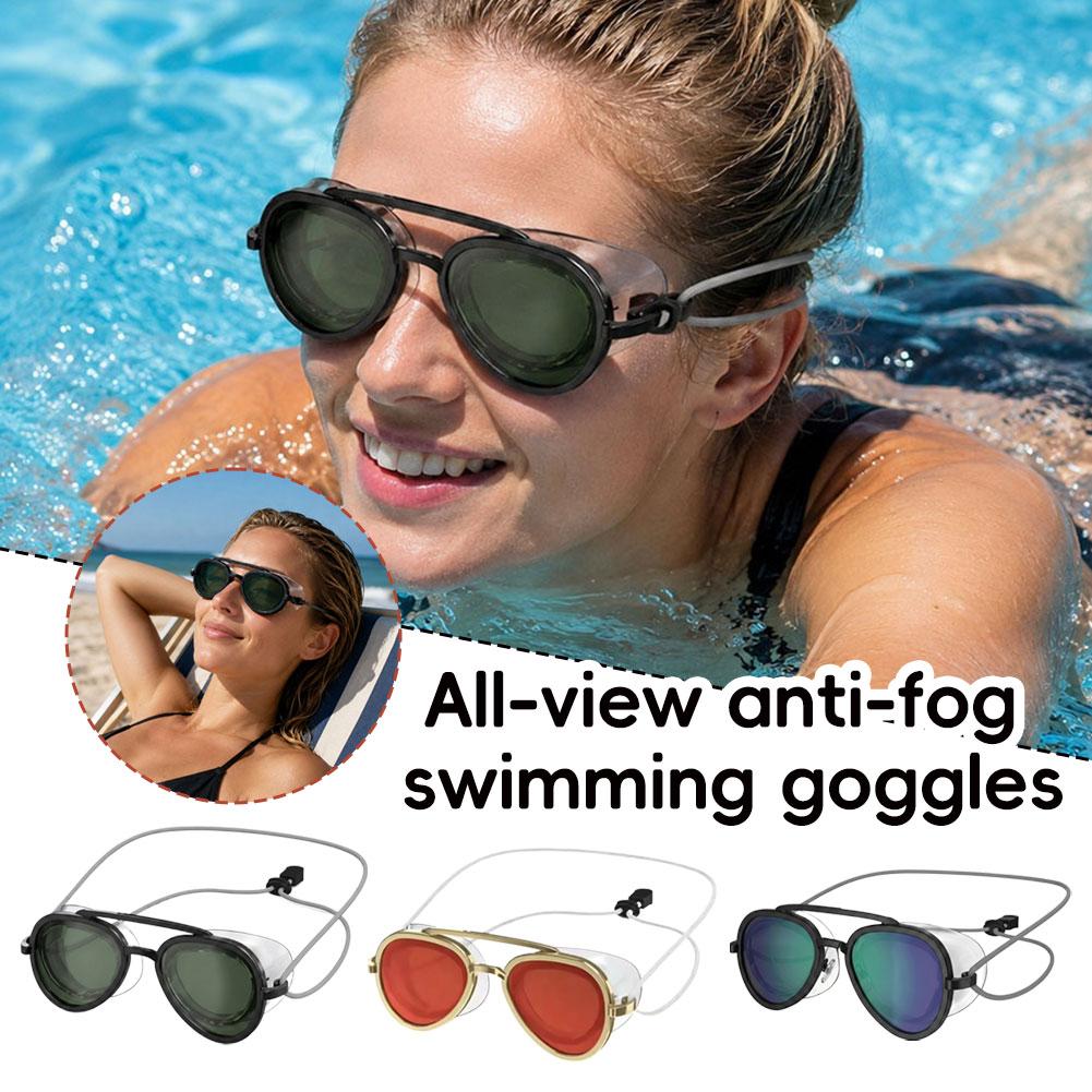 Anti Fog Swimming Goggles Full - Anti Pollution Mask 评论和价格