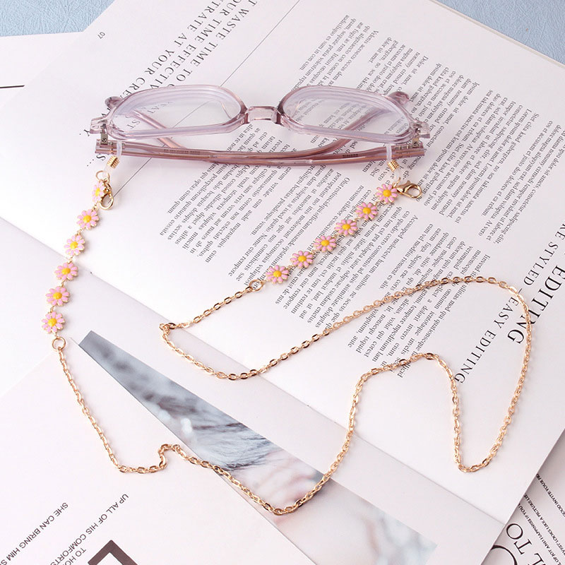 Stylish Flowers Glasses Chains - Mask Chain Holder 评论和价格