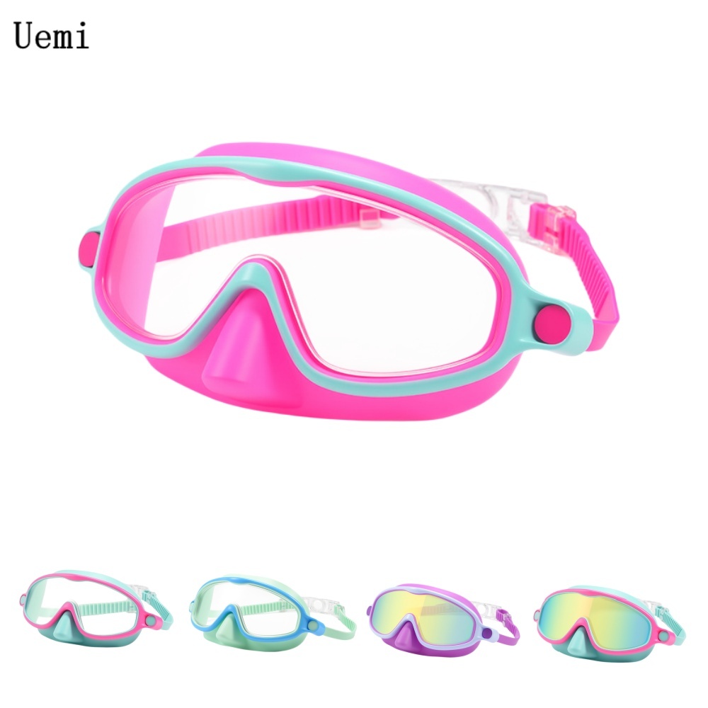 Kids Swim Goggles with Nose Co - Anti Pollution Mask 评论和价格