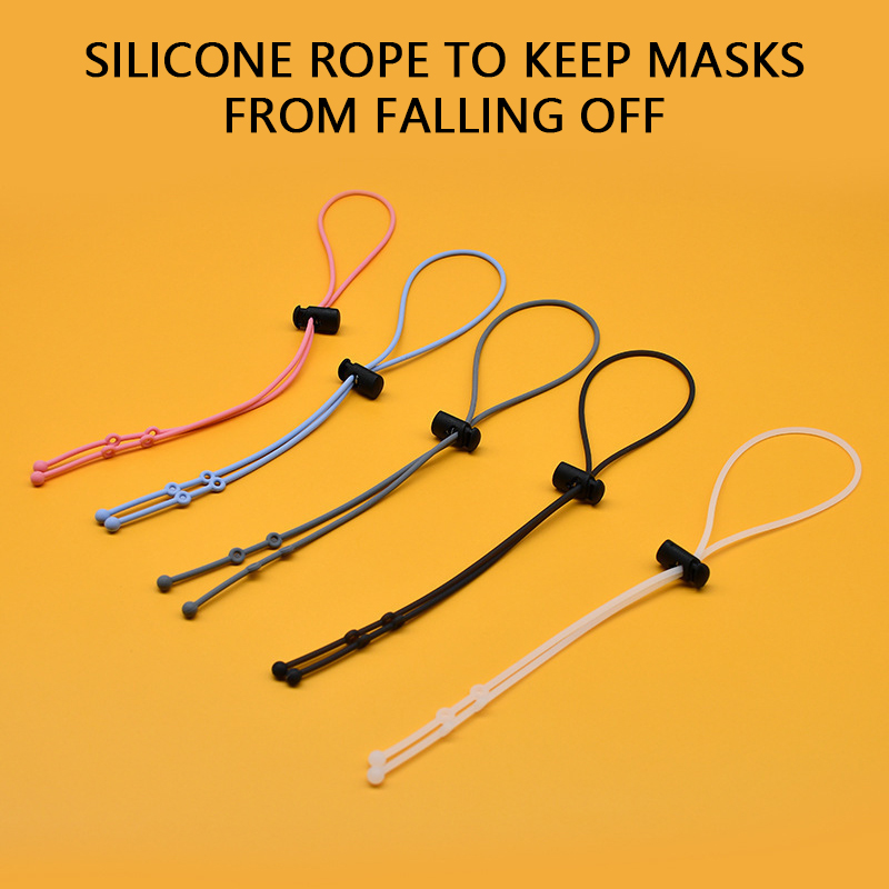 Silicone Mask Extension Adjust - Mask Lanyard Adjustable 评论和价格