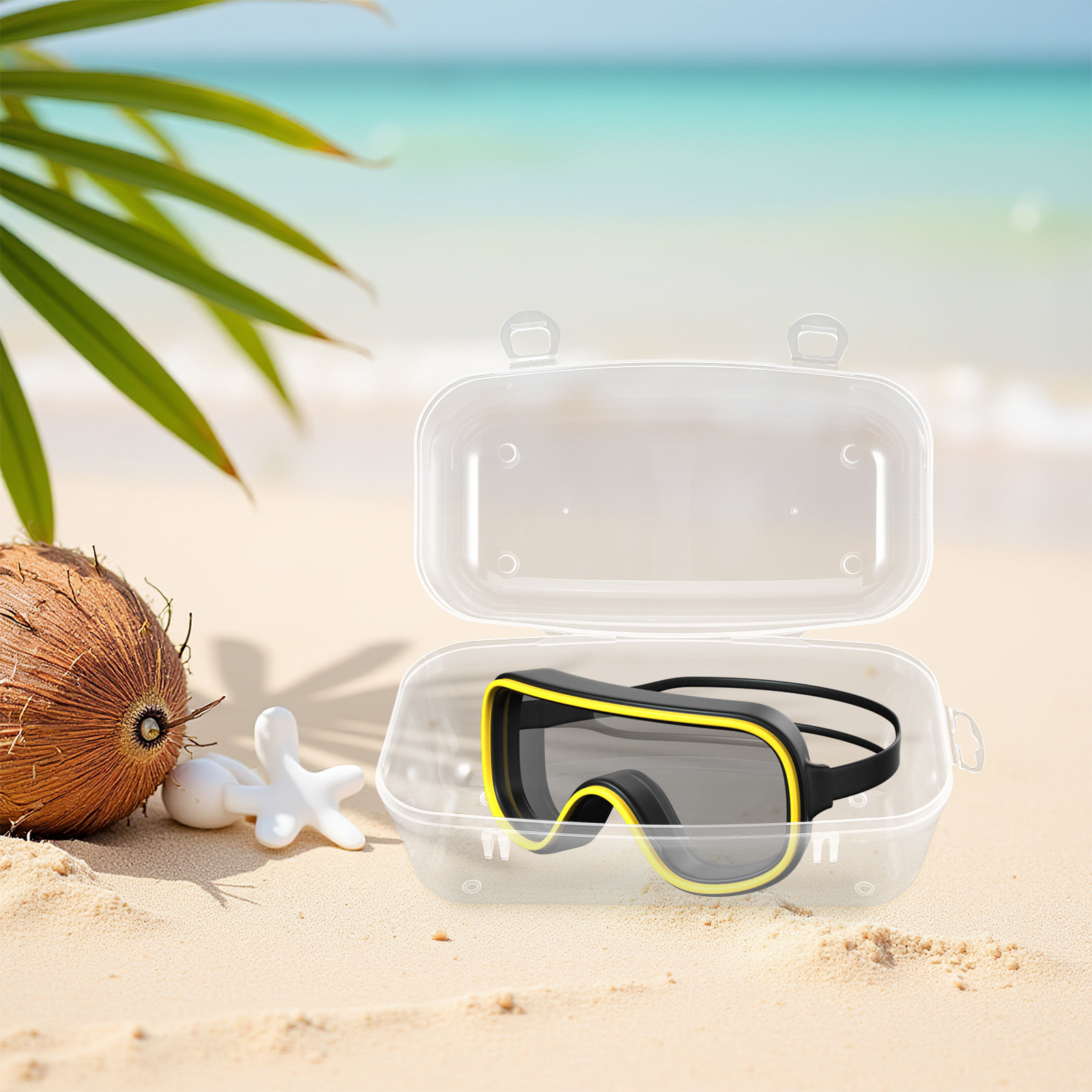 Portable Diving Masks Case Har - Mask Case Hard Shell 评论和价格