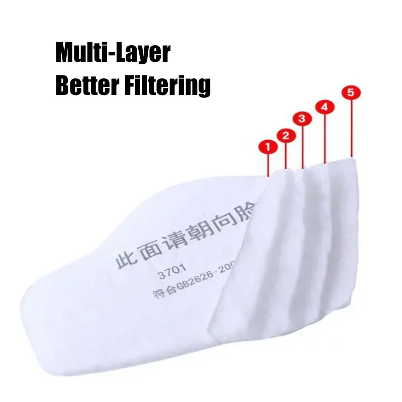 3701 Particle Cotton Filter Fo - Dust Mask Construction 评论和价格