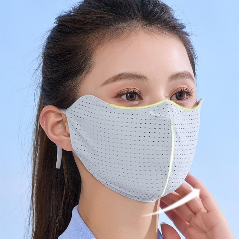 Dustproof Mesh Face Cover Scar - Cloth Face Mask Washable 评论和价格