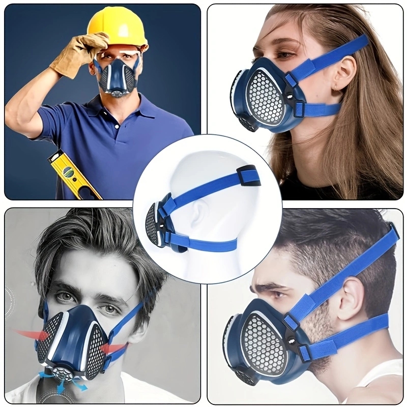 Silicone Half Mask Respirator  - Respirator Half Face 评论和价格