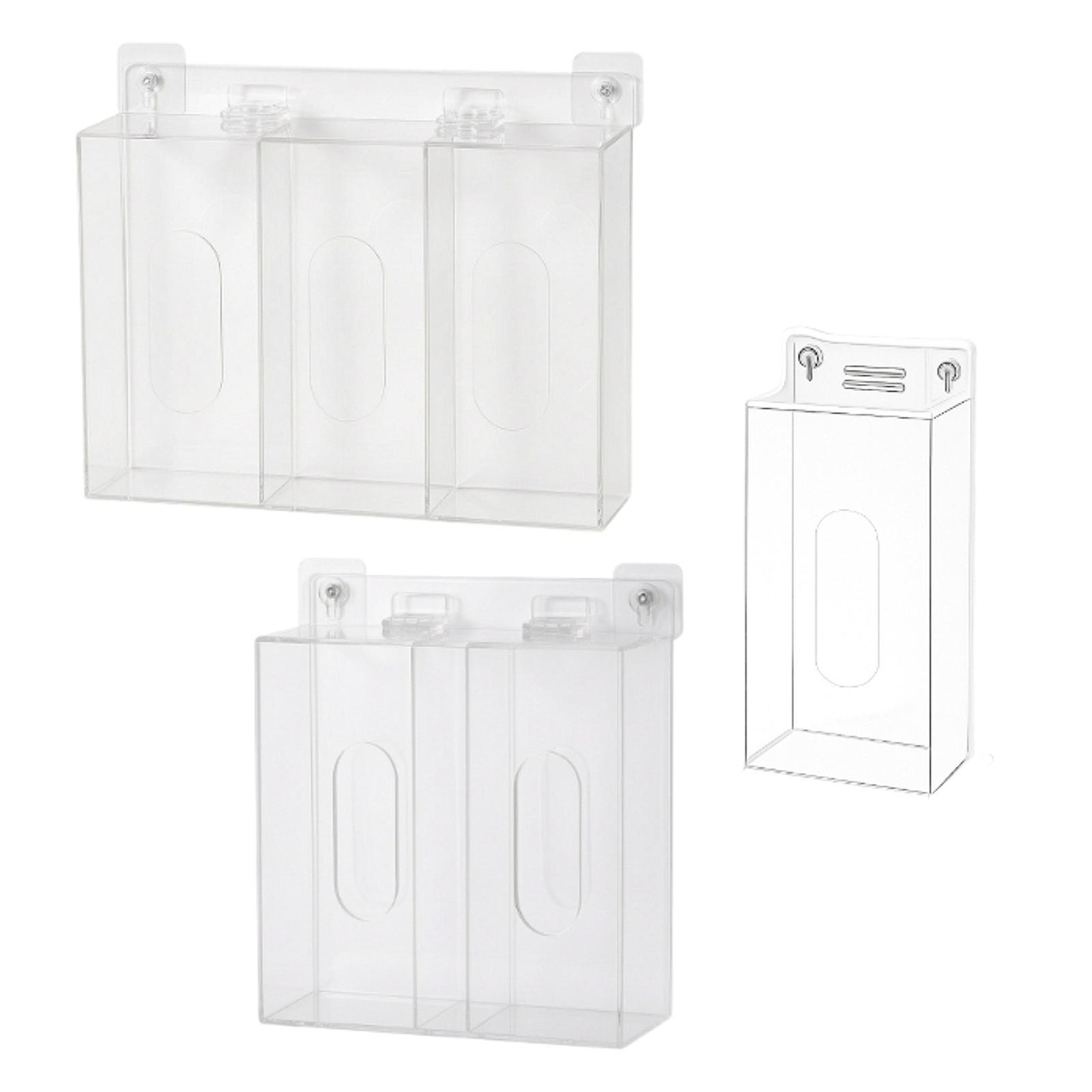 Space Saving Acrylic Glove Box - Face Mask Storage Box 评论和价格