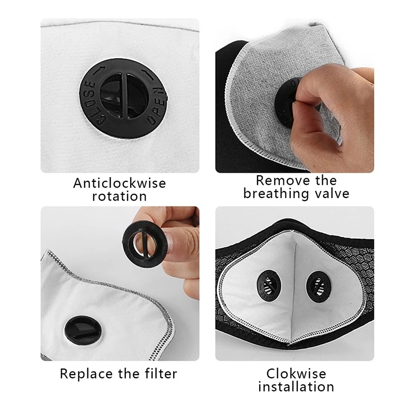 Cycling Dustproof PM2.5 Active - Dust Mask Construction 评论和价格