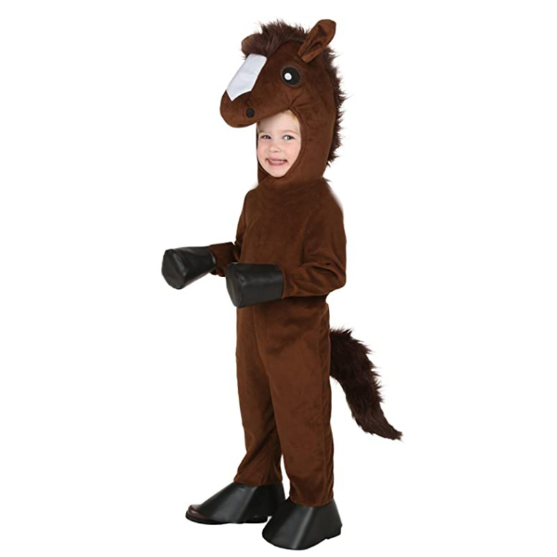 Zoo The horse Kids Brown Black - Black Face Mask Pack 评论和价格