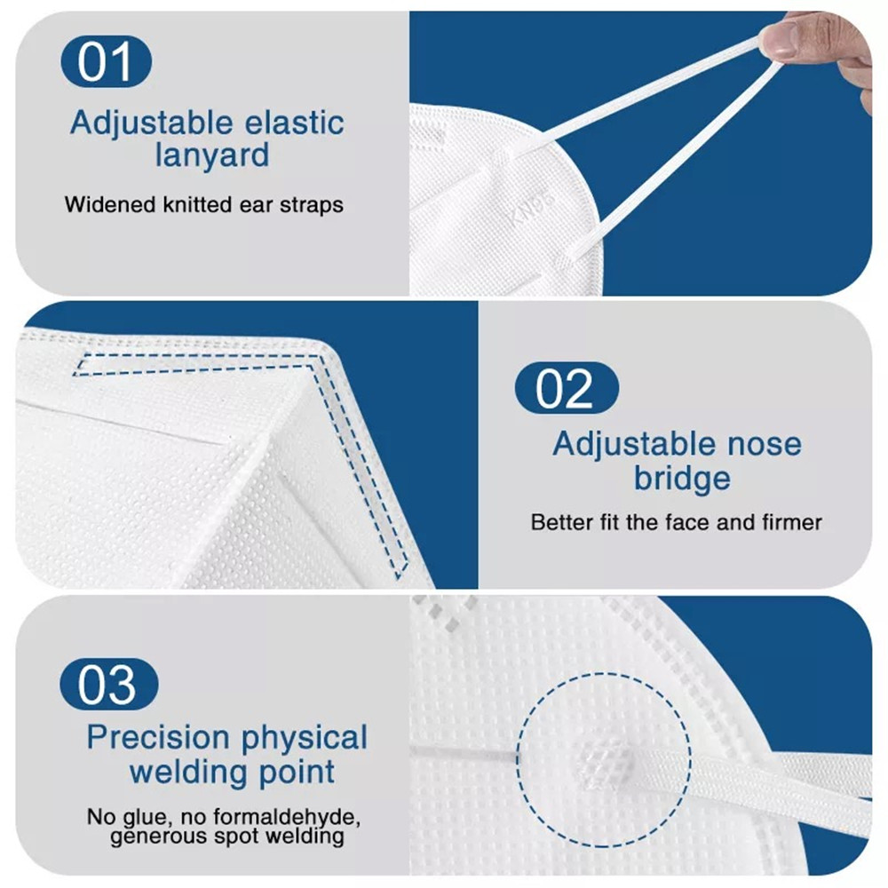 FFP2 Face Mask KN95 Facial Mas - Kn95 Respirator Mask 评论和价格