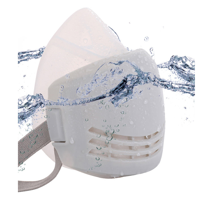 Silicone Dust-proof Gas Mask R - Respirator Half Face 评论和价格