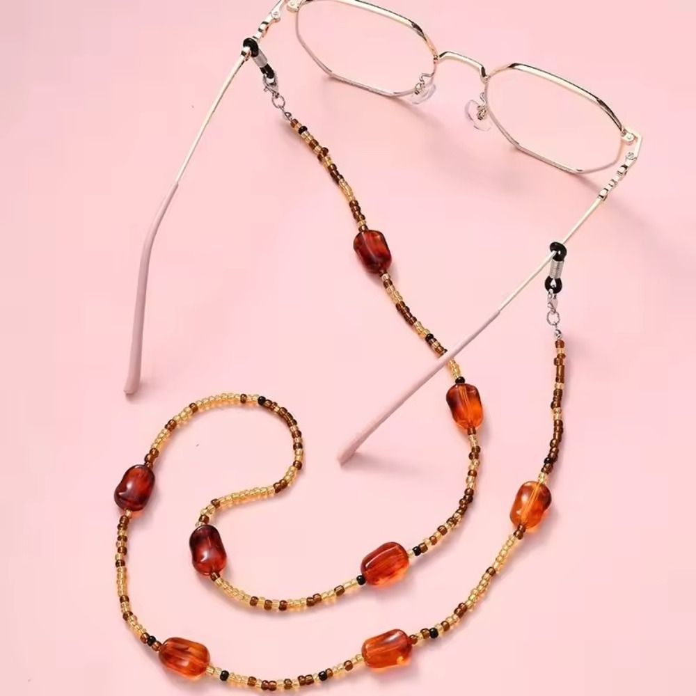 Anti Slip Anti Falling Eyeglas - Mask Chain Holder 评论和价格