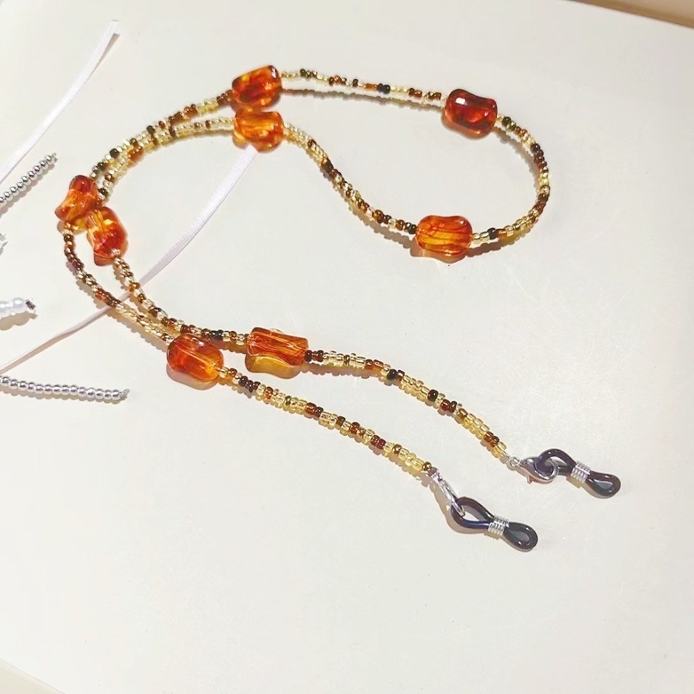 Anti Slip Anti Falling Eyeglas - Mask Chain Holder 评论和价格