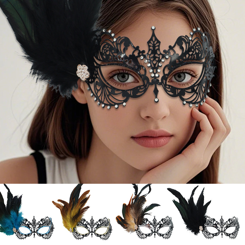 Halloween Half Face Mask with  - Kids Face Mask 评论和价格